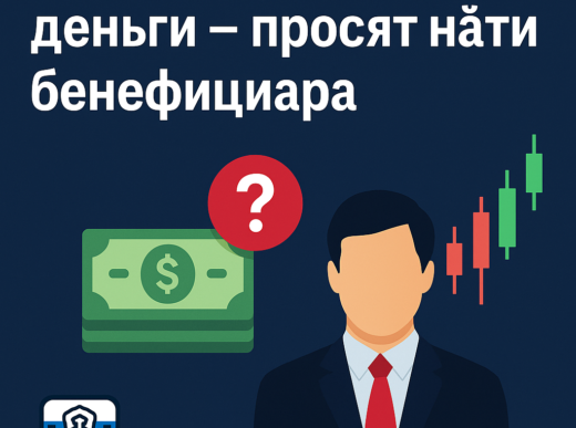 Брокер не выводит деньги и просит найти бенефициара