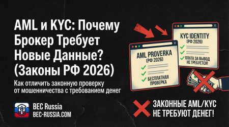 AML и KYC и вывод денег у брокера, почему требуют новые оплаты и данные? Законы РФ 2026